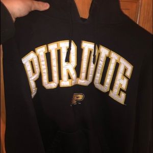 Black Purdue Hoodie